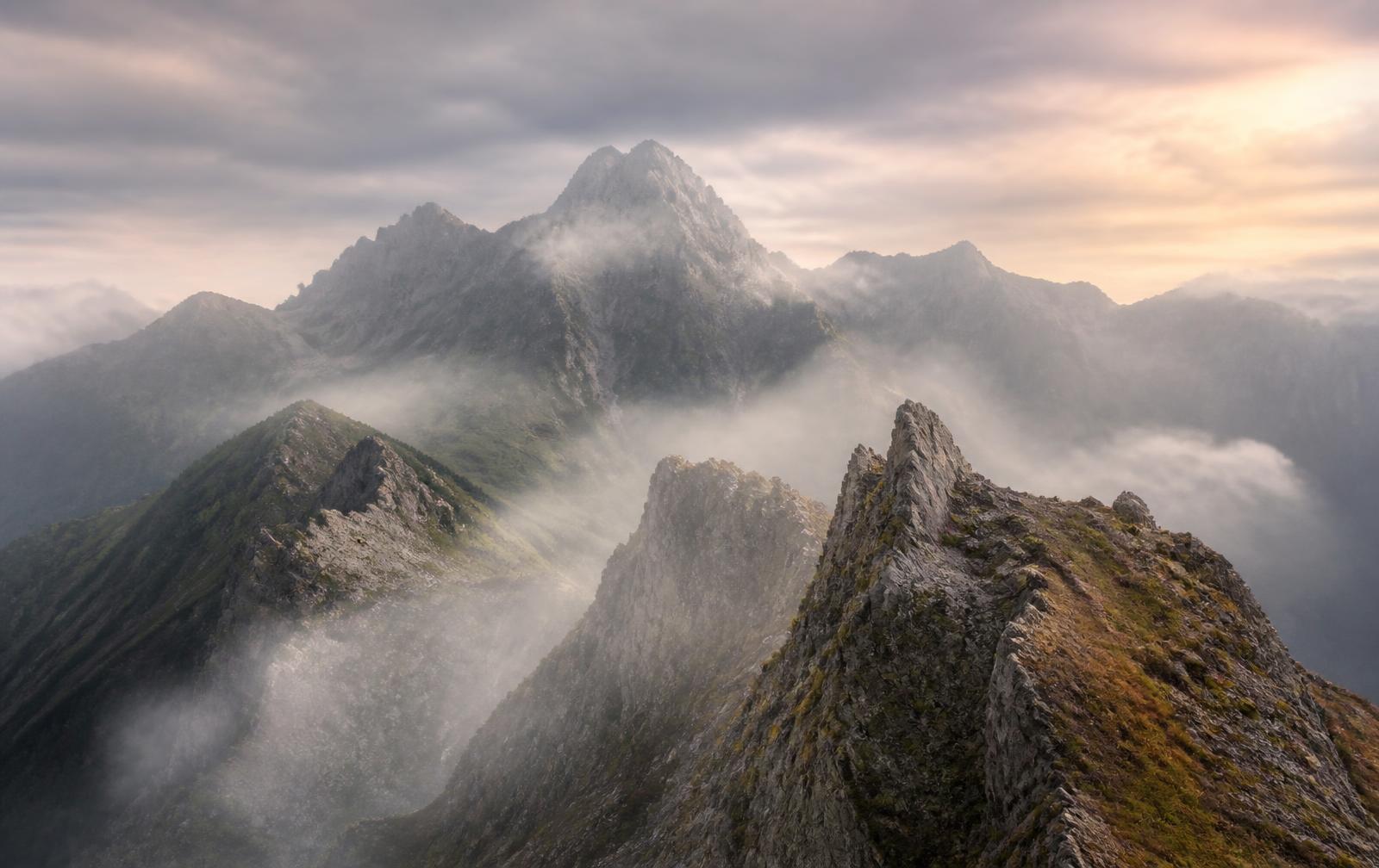 Landscape photograph mid-edit in Lightroom Classic